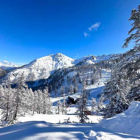 Le Janus, Pied Des Pistes, 2 Garages, Terrasse Avec Sauna Montgenèvre Eksteriør bilde