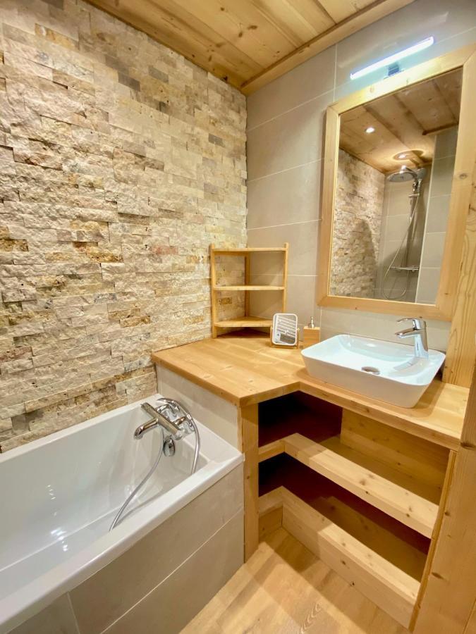 Le Janus, Pied Des Pistes, 2 Garages, Terrasse Avec Sauna Montgenèvre Eksteriør bilde